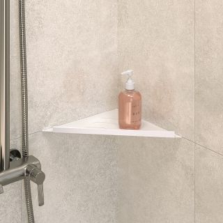 Металлическая полка RGW MT-12W 49279912-01 угловая Белая